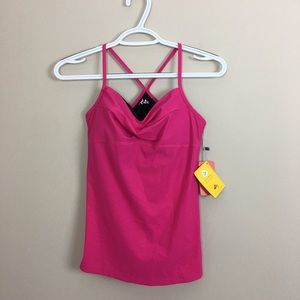Lycra Sports UPF50+ Athletic Fitness Yoga Tank Top